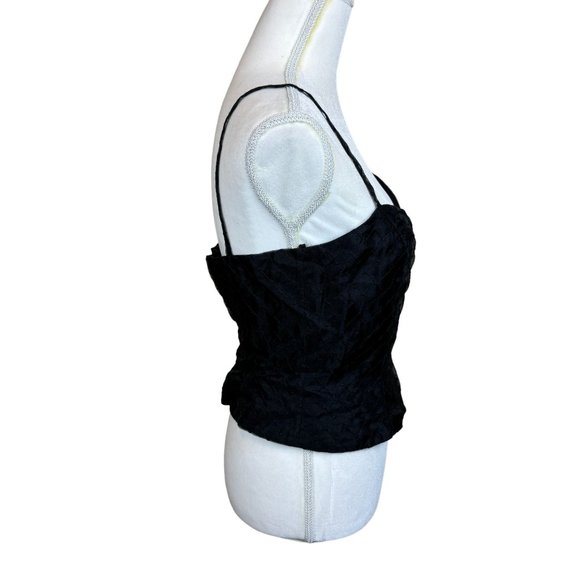 ZOLA Evening corset/bustier, size 6, diamond pattern, lined, zipper, quilted - Picture 3 of 7